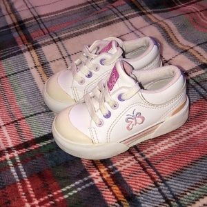 🤩Baby Girl Keds Ruff n Tuff Butterfly Lace Up Sneaker Shoes